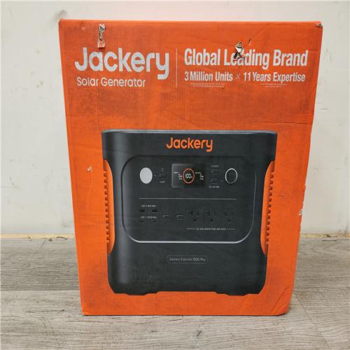 Phoenix Location NEW Jackery Solar Generator Explorer 1000 Plus 1264.64Wh/2000W Model No. JE-1000C (SEALED)