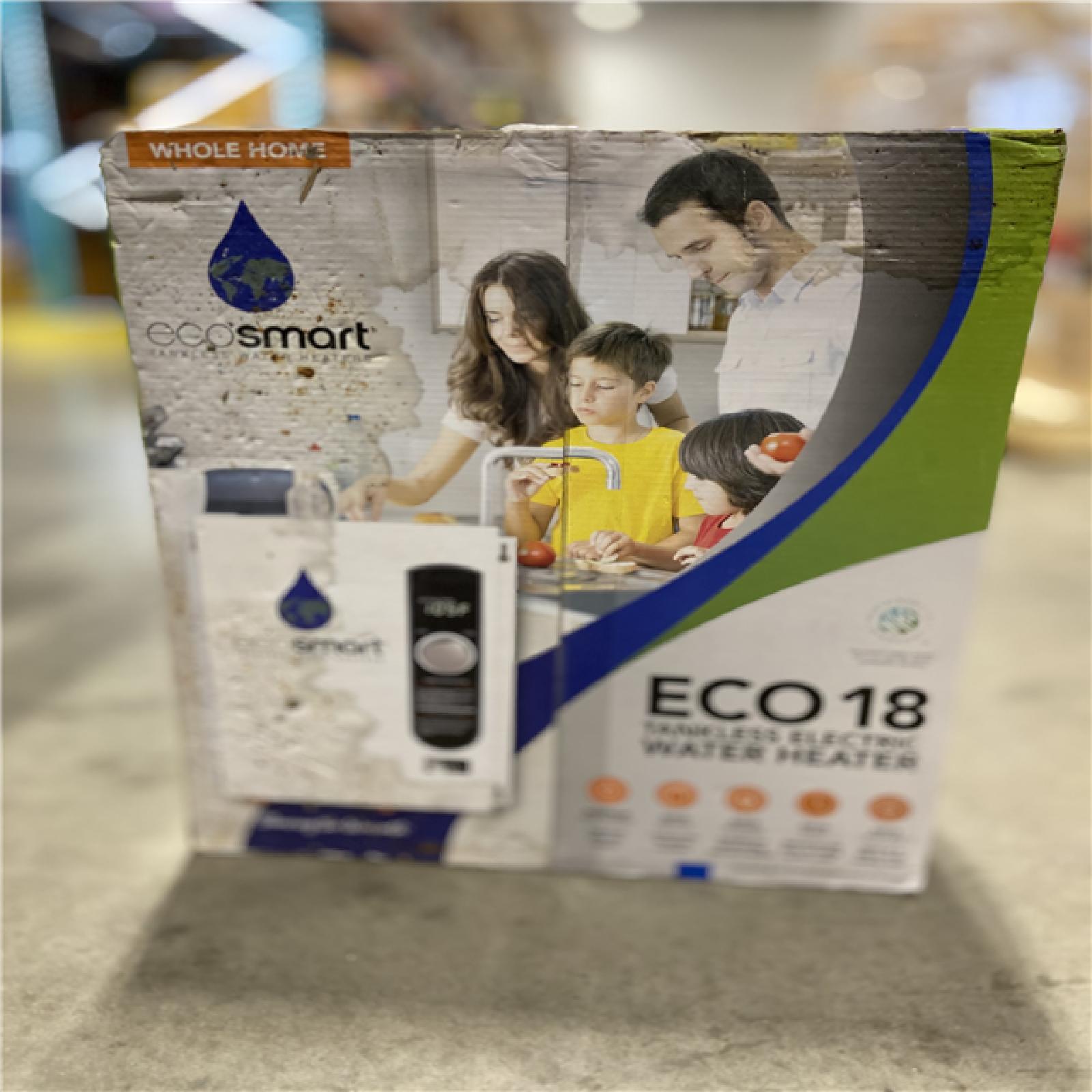 DALLAS LOCATION - EcoSmart 18 kW 3.51 GPM 240-Volt Electric Tankless Water Heater