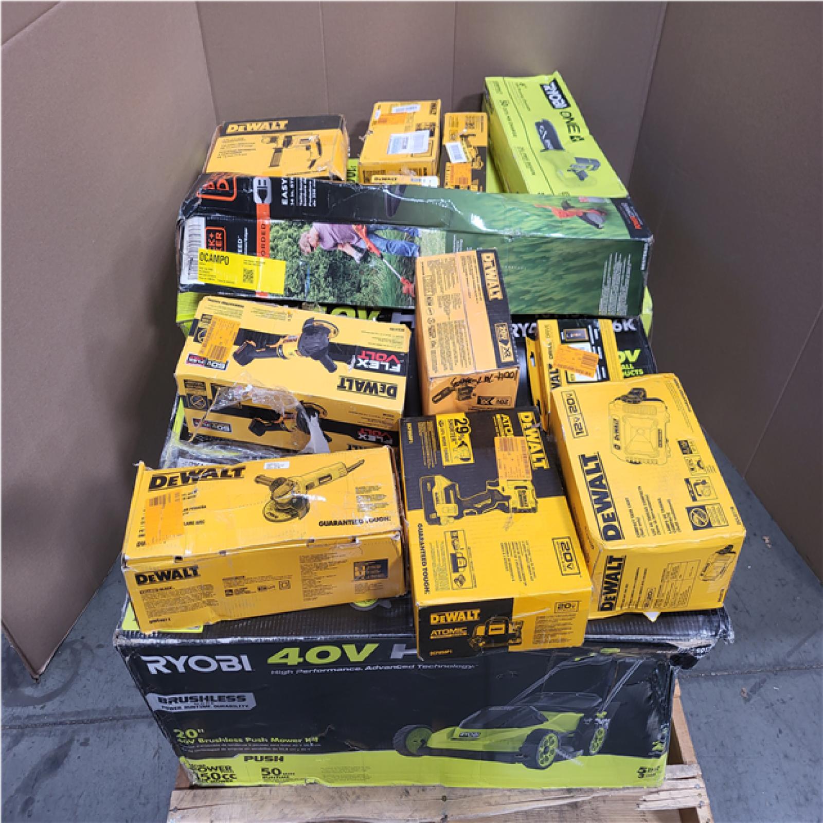 CALIFORNIA AS-IS TOOL PALLET