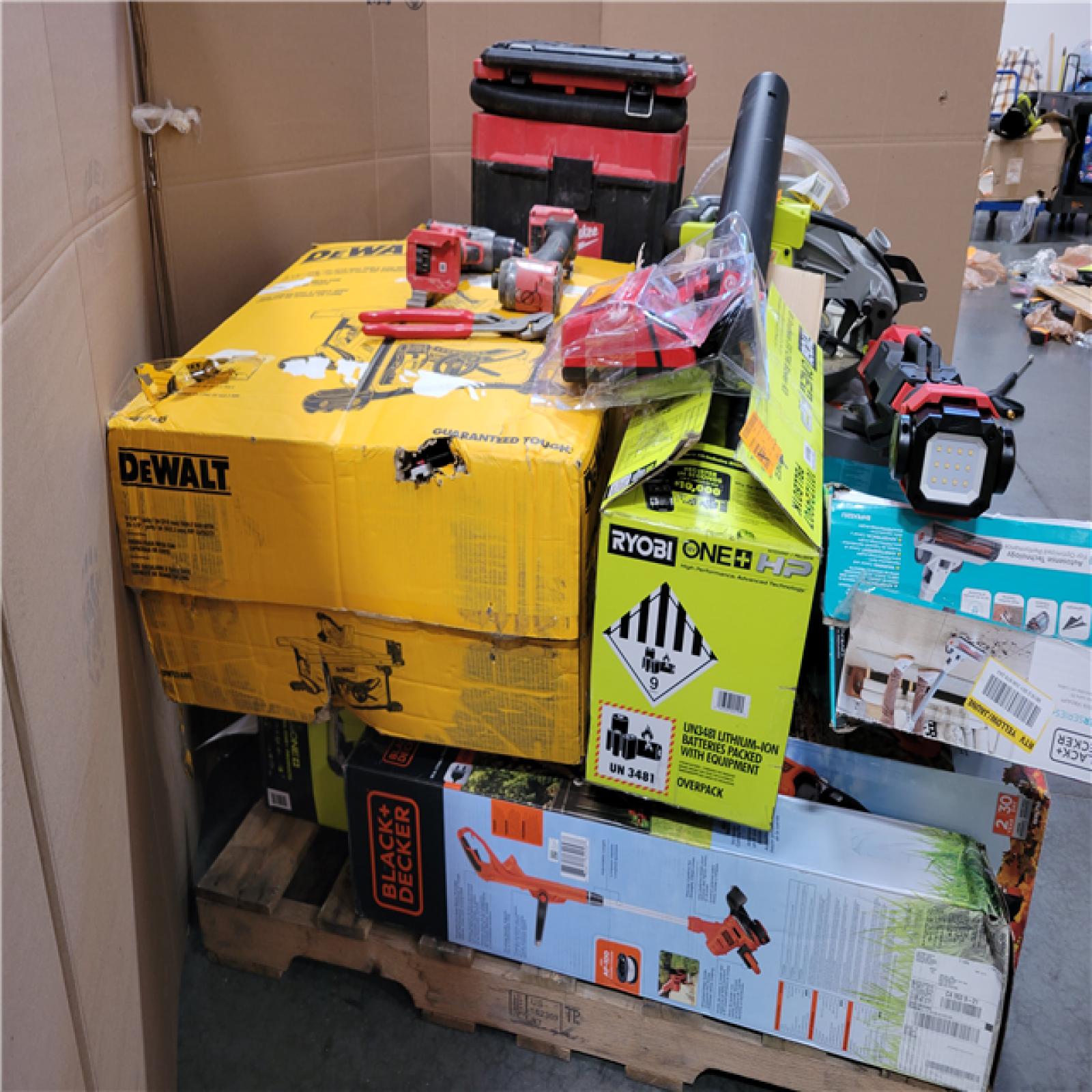 CALIFORNIA AS-IS TOOL PALLET