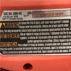 AS-IS Milwaukee FUEL 18V Lithium-Ion Brushless Cordless 4-1/2 in./5 in. Grinder w/Paddle Switch (Tool-Only)