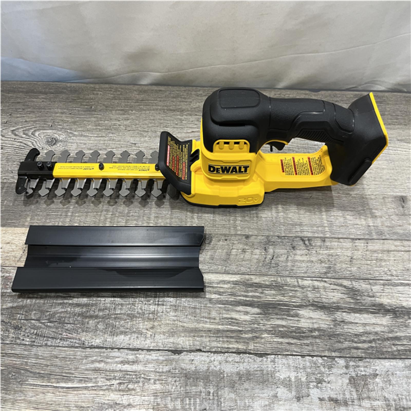 AS-IS DEWALT 20V 8 in. Compact Cordless Hedge Trimmer (Tool-Only)