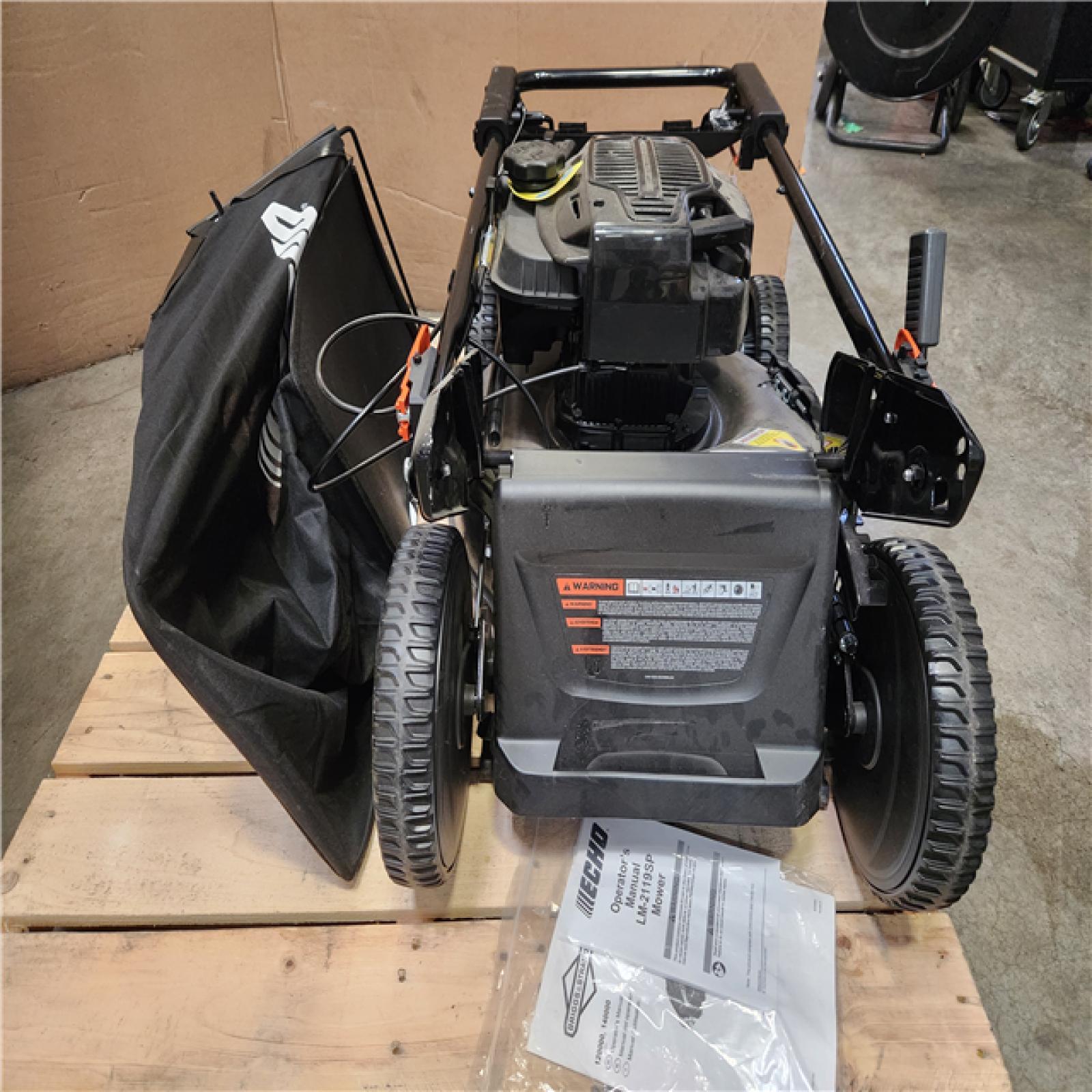 Phoenix ECHO 21 in. 190 cc Briggs and Stratton Gas 3-in-1 Dual Blade RWD Self-Propelled Lawn Mower with Single Lever Deck Adjustment
