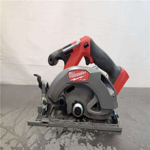 AS-IS- Milwaukee FUEL 18V Lithium-Ion Brushless Cordless 6-1/2 in. Circular Saw (Tool-Only)