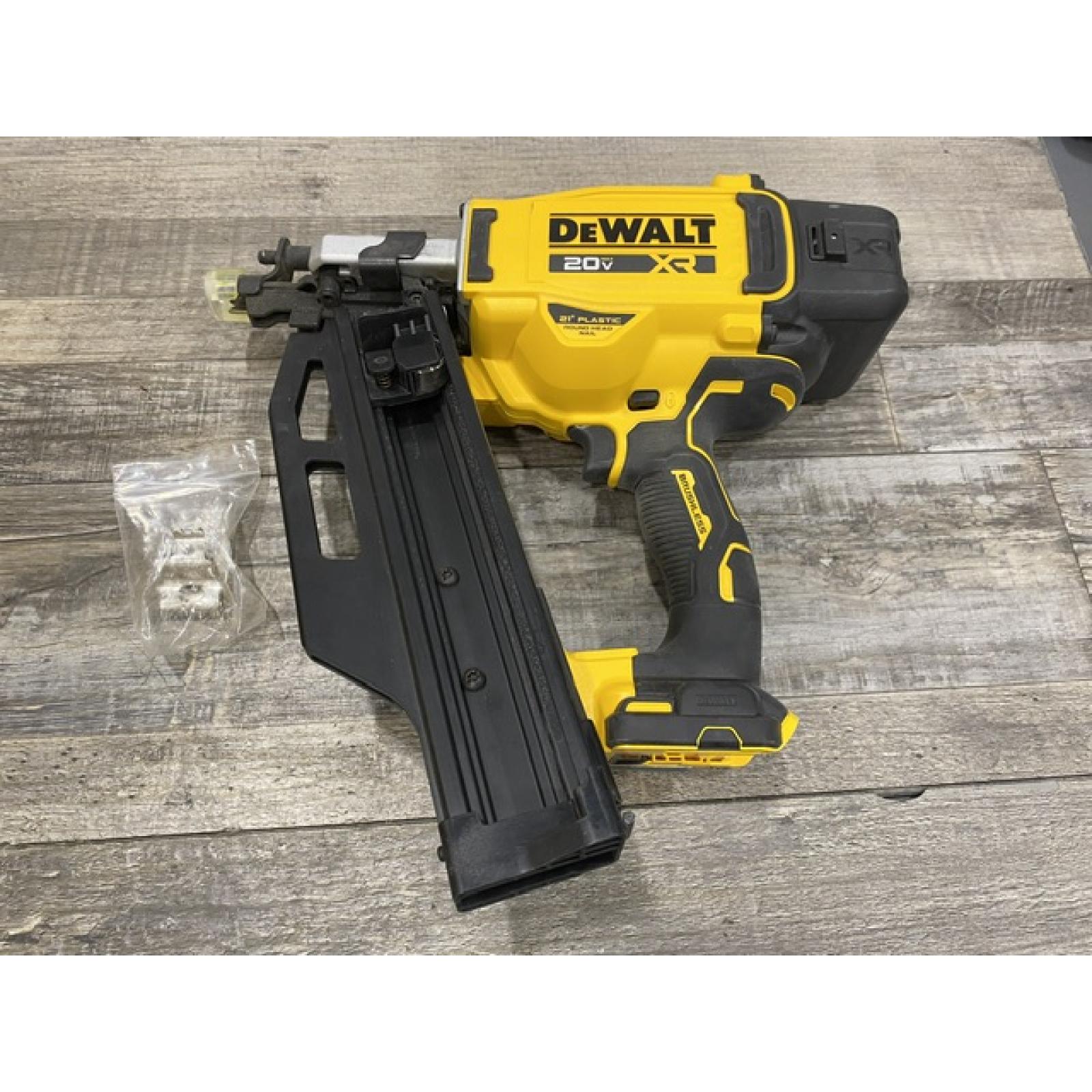 AS-IS DEWALT 20-Volt 21° Cordless Framing Nailer (Tool-Only)