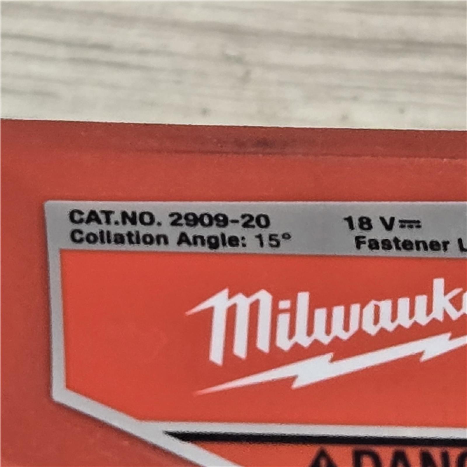 AS-IS Milwaukee M18 FUEL 18V Cordless Coil Roofing Nailer (Tool Only)