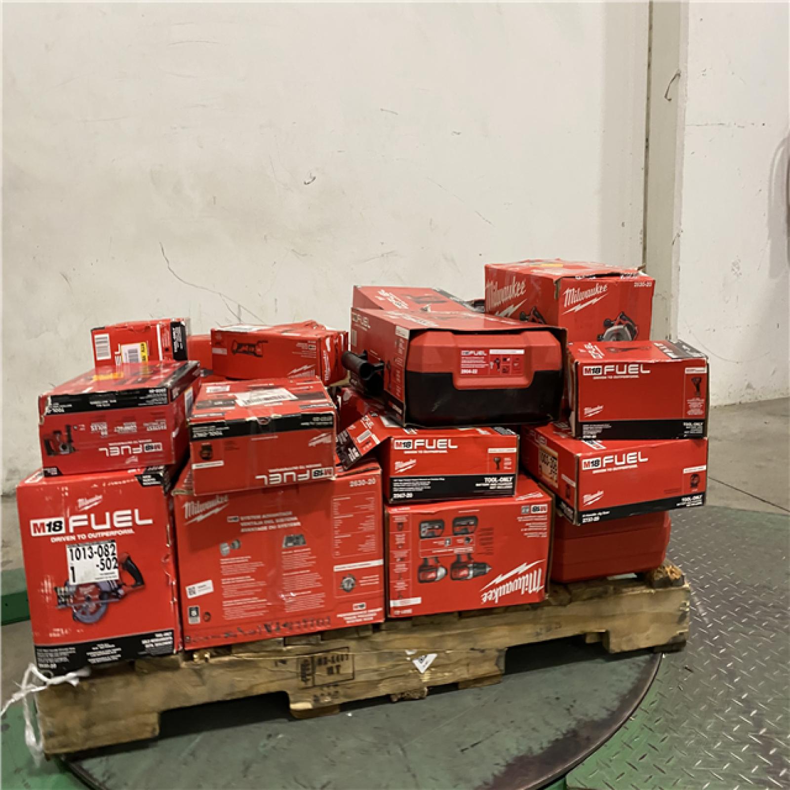 Dallas Location - As-Is MILWAUKEE Tool Pallet