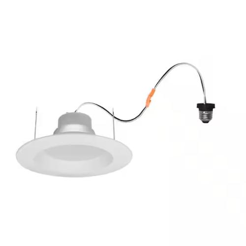 DALLAS LOCATION - LEDVANCE Integrated LED 6 in. Retro Fit Selectable Color 675 Lumen Dimmable Recessed Light White  Wet Rated (12-Pack) PALLET- (72 CASES)