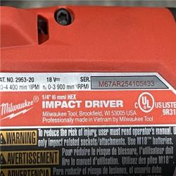 AS-IS Milwaukee FUEL 18V Lithium-Ion Brushless Cordless Hammer Drill and Impact Driver Combo Kit