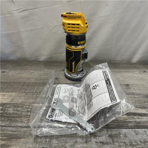 AS-IS DEWALT 20V MAX XR Cordless Brushless Fixed Base Compact Router (Tool Only)