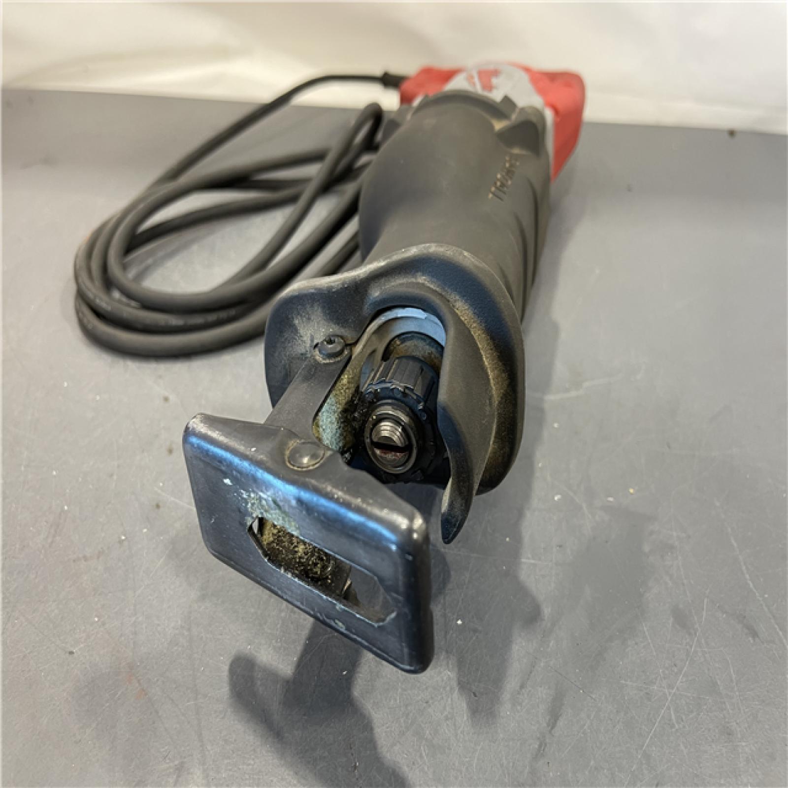 AS-IS - Milwaukee 12 Amp SAWZALL Reciprocating Saw with Case