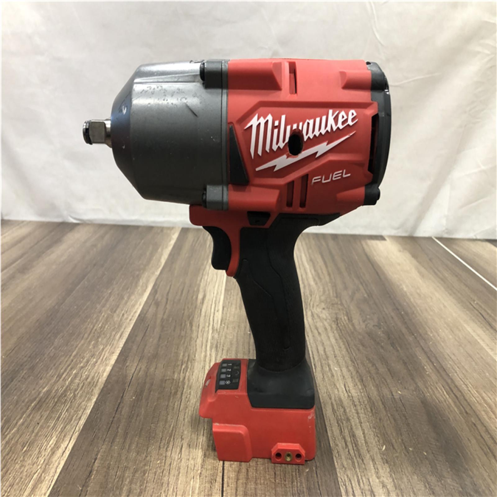 AS-IS Milwaukee M18 FUEL 18-Volt Lithium-Ion Brushless Cordless 1/2 in. Impact Wrench with Friction Ring (Tool-Only)