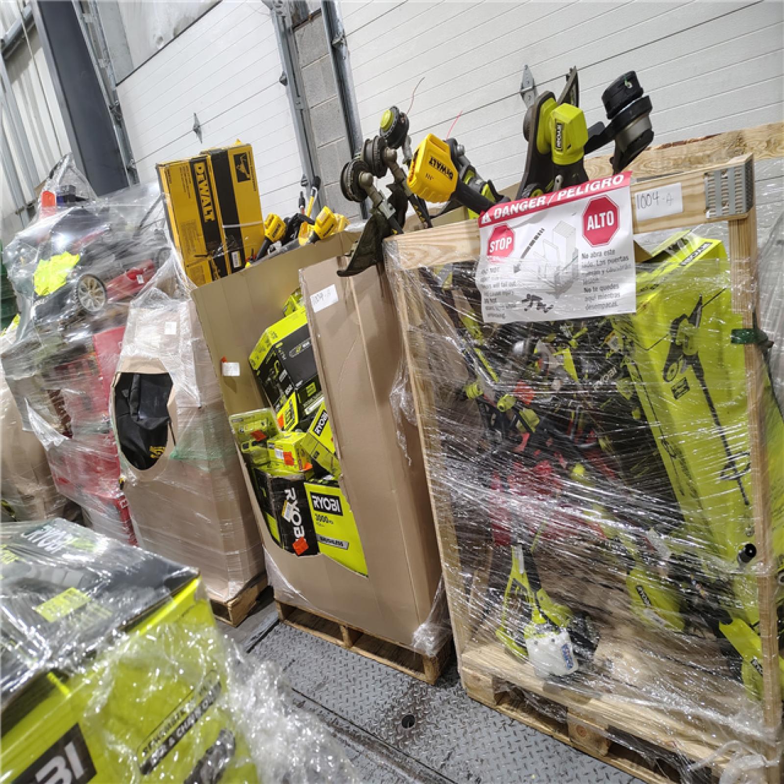 Pittston Location As-Is Power Tools Partial Truckload (10 Pallets) 1004-A