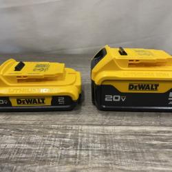 LIKE NEW - DEWALT 20V MAX Lithium-Ion Battery Kit with 5.0Ah and 2.0Ah Battery and Charger