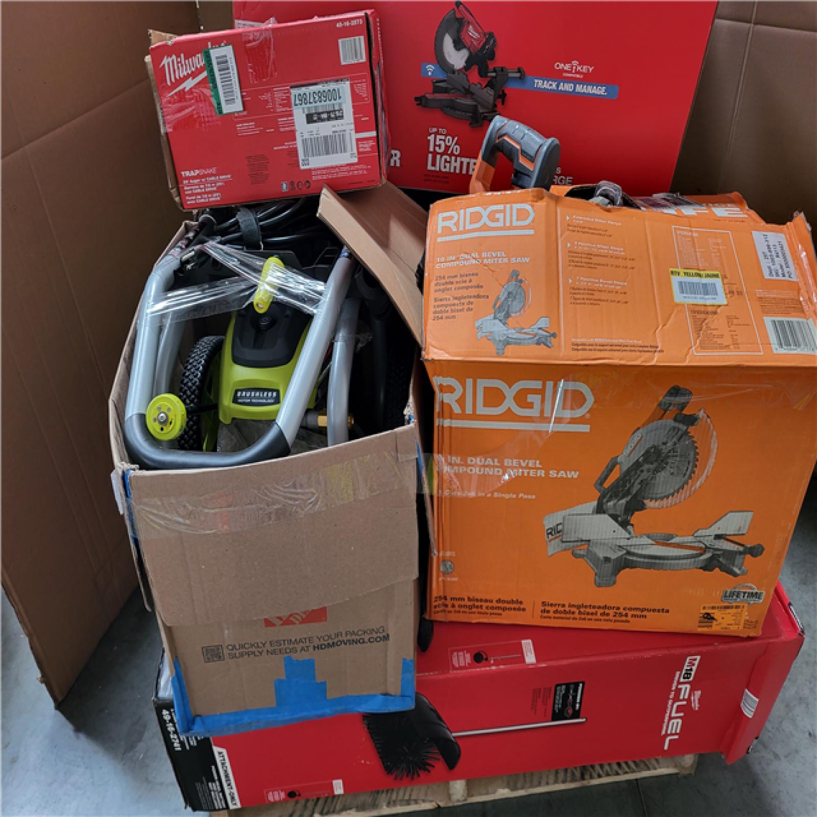 CALIFORNIA AS-IS TOOL PALLET