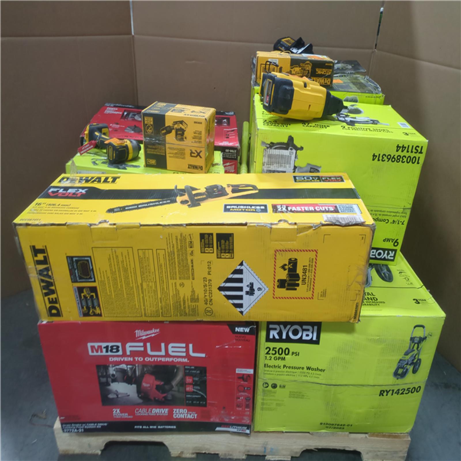 CALIFORNIA AS-IS TOOL PALLET
