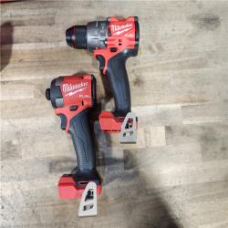 HOUSTON LOCATION - AS-IS (APPEARS LIKE NEW) MILWAUKEE FUEL 18V Lithium-Ion Brushless Cordless Hammer Drill and Impact Driver Combo Kit