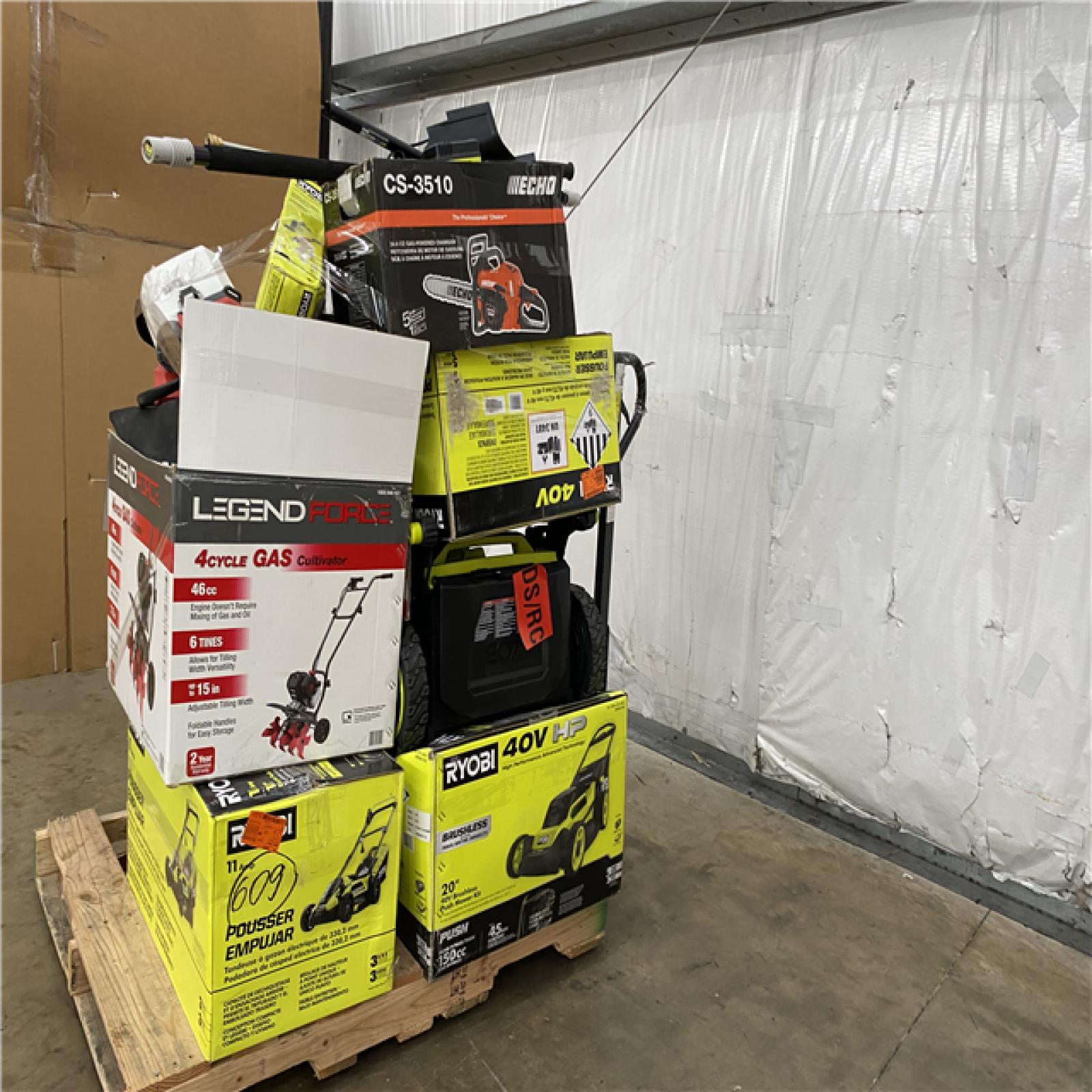 Houston Location - AS-IS Outdoor Power Equipment