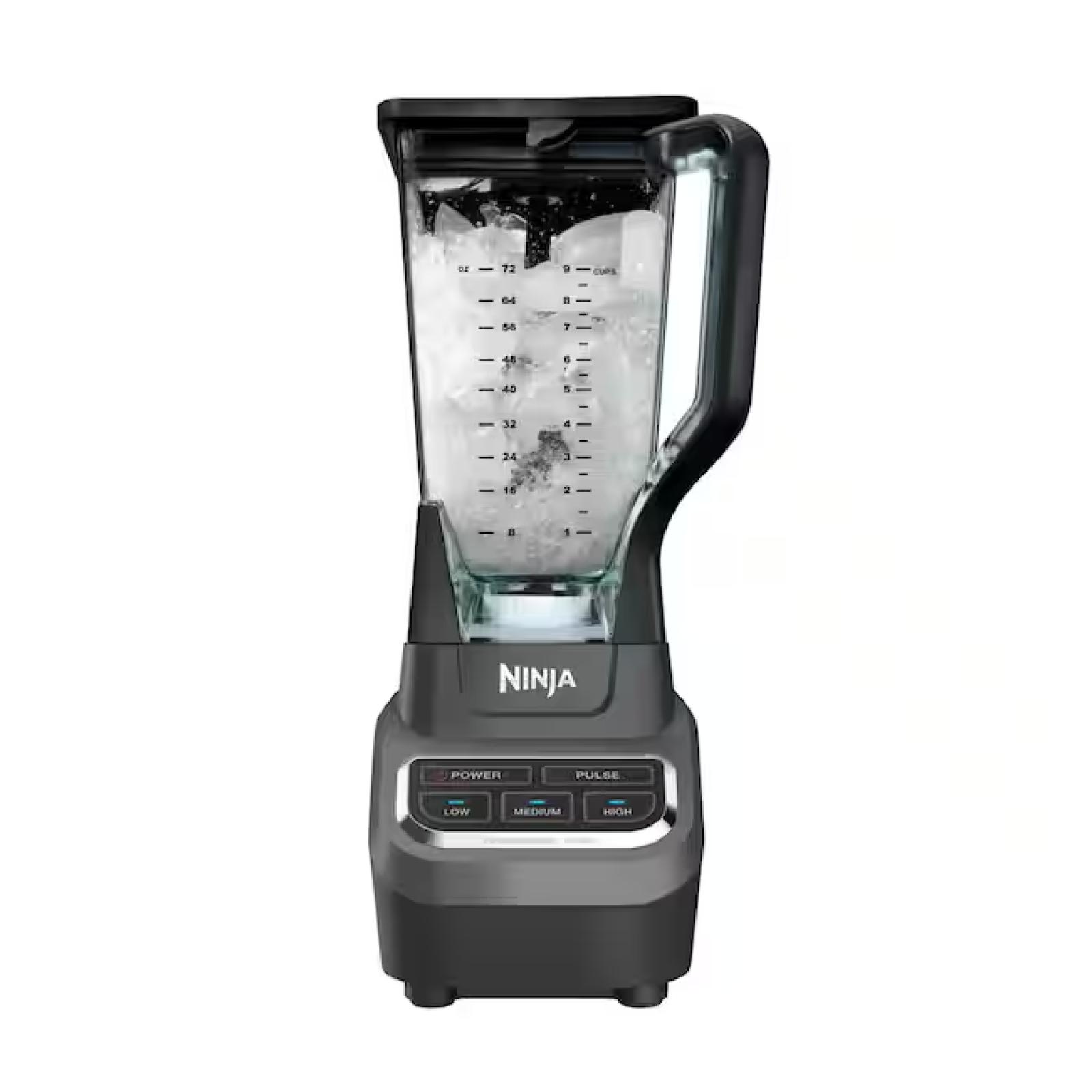 NEW! - NINJA 72 oz. Professional Blender  3 Speed  1000-Watt  with Pulse Control  Ice Crushing  and Pureeing - Black- (2 UNITS)