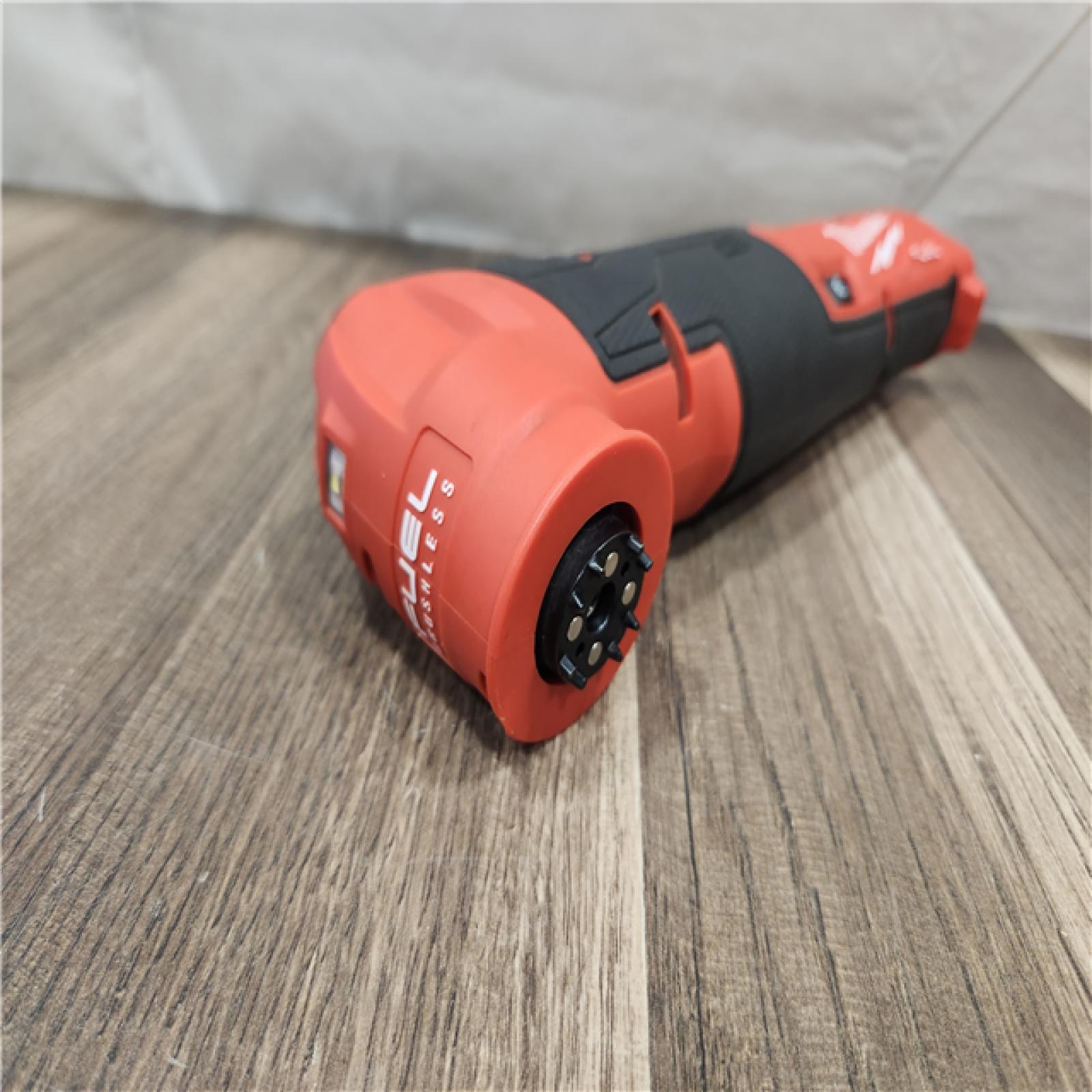 AS-IS- Milwaukee M12 FUEL 12-Volt Lithium-Ion Cordless Oscillating Multi-Tool (Tool-Only)