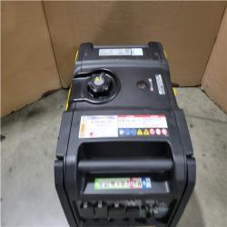 CALIFORNIA AS-IS CHAMPION 6500-WATT RECOIL START GASOLINE AND PROPANE POWERED DUAL FUEL INVERTER PORTABLE GENERATOR