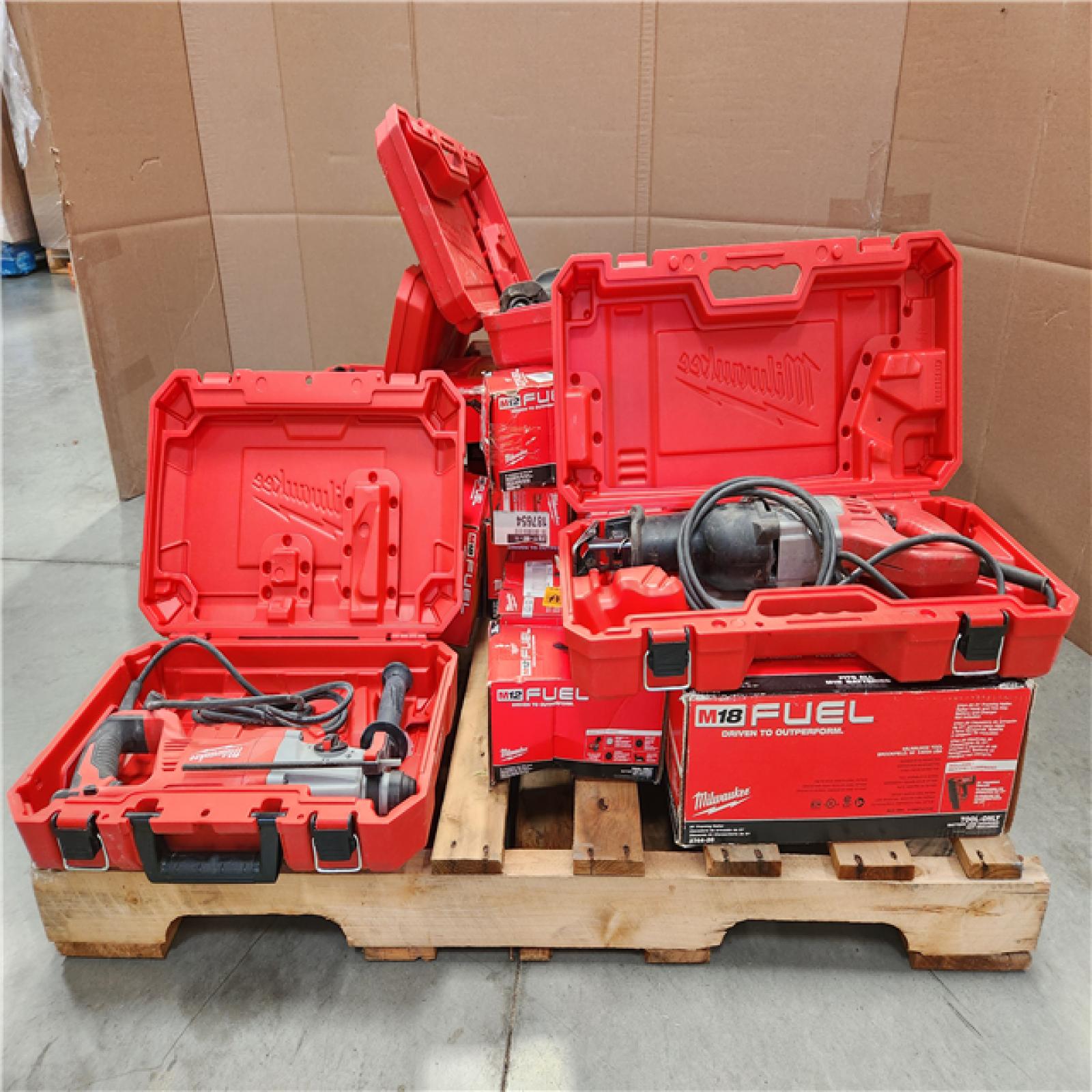 CALIFORNIA  AS-IS TOOL PALLET