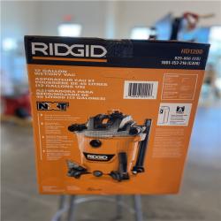 LIKE NEW! -RIDGID 12 Gal. 5.0 Peak HP NXT Shop Vacuum Wet Dry Vac with General Debris Filter