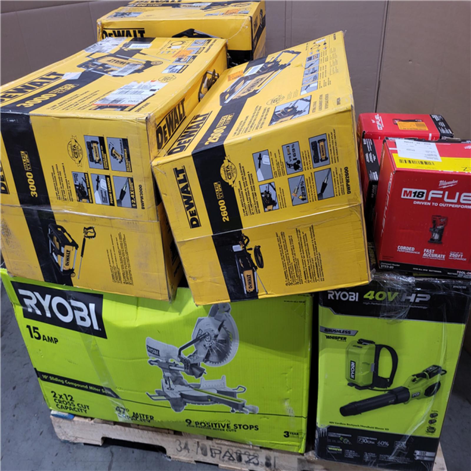 CALIFORNIA AS-IS TOOL PALLET