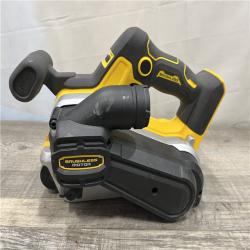 AS-IS DEWALT 20V MAX* XR Brushless Cordless Belt Sander (Tool-Only)