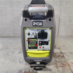 HOUSTON LOCATION - AS-IS RYOBI 2,300-Watt Recoil Start Bluetooth Super Quiet Gasoline Powered Digital Inverter Generator with CO Shutdown Sensor