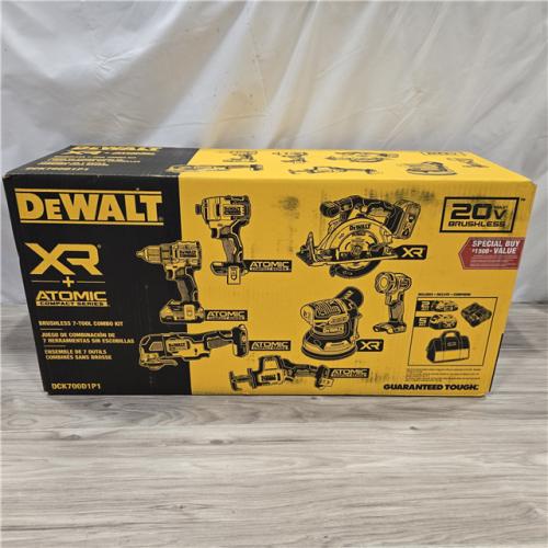 NEW! - DEWALT 20V MAX Cordless 7-Tool Combo Kit