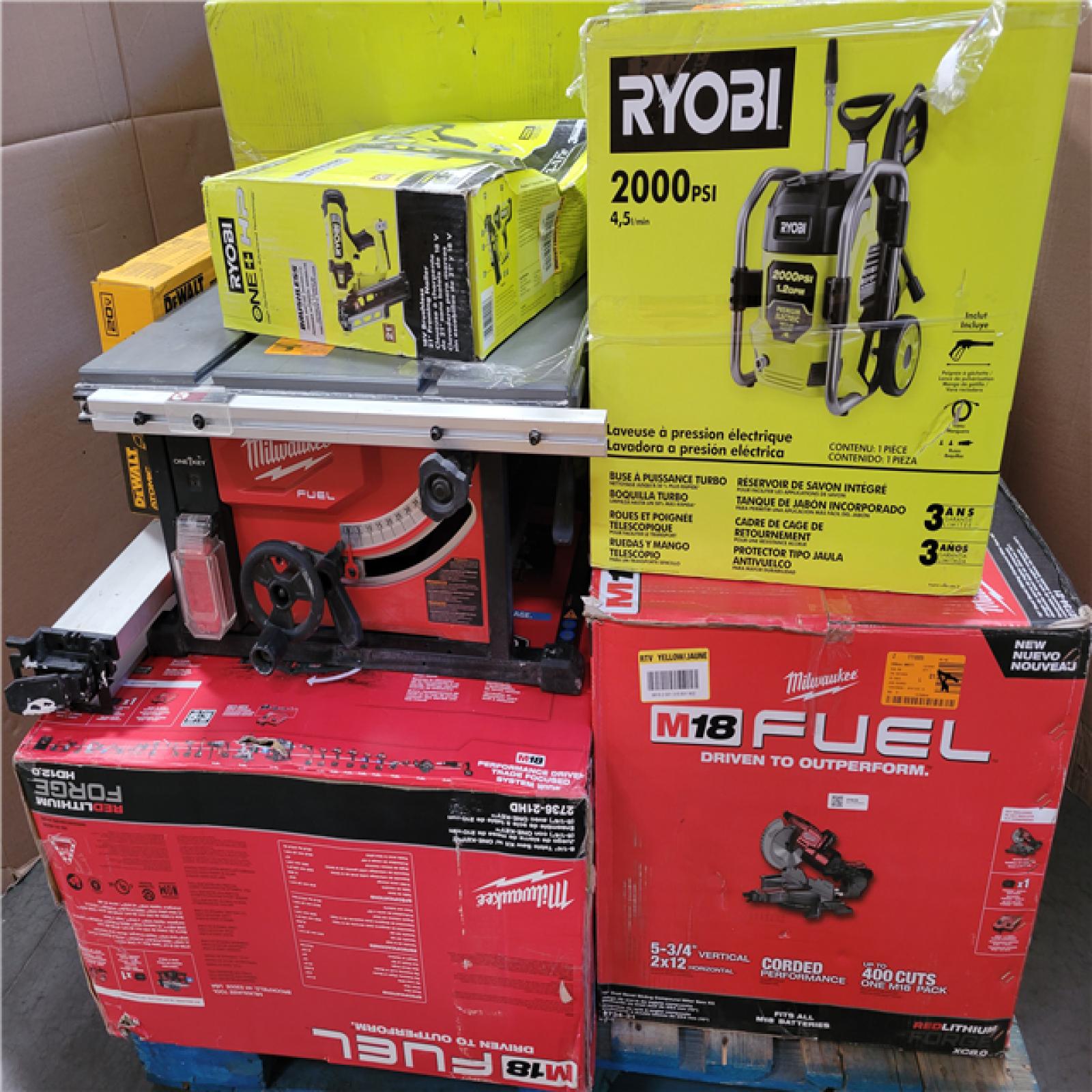 CALIFORNIA AS-IS TOOL PALLET