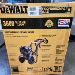 Phoenix AS-IS DEWALT 3600 PSI 2.5 GPM Cold Water Gas Professional Pressure Washer with HONDA GX200 Engine