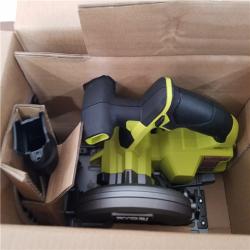 CALIFORNIA AS-IS RYOBI ONE+HP 18V COMPACT BRUSHLESS 6-1/2CIRCULAR SAW (TOOL ONLY)