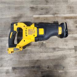 HOUSTON LOCATION - AS-IS DeWalt DCS389B FLEXVOLT 60V MAX Cordless Brushless Reciprocating Saw (Tool-Only)