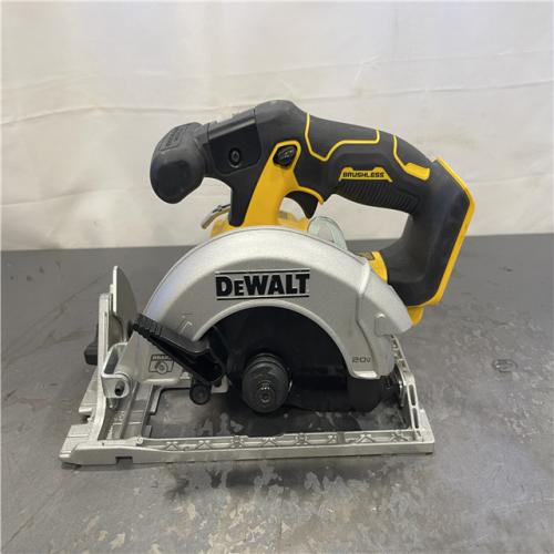 AS-IS- DeWALT 20V Max Brushless 6.5 Cordless Circular Saw (TOOL ONLY)