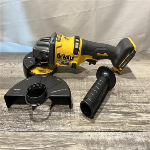 AS-IS DEWALT FLEXVOLT 60V MAX Cordless Brushless 4.5 in. to 6 in. Small Angle Grinder with Kickback Brake (Tool Only)