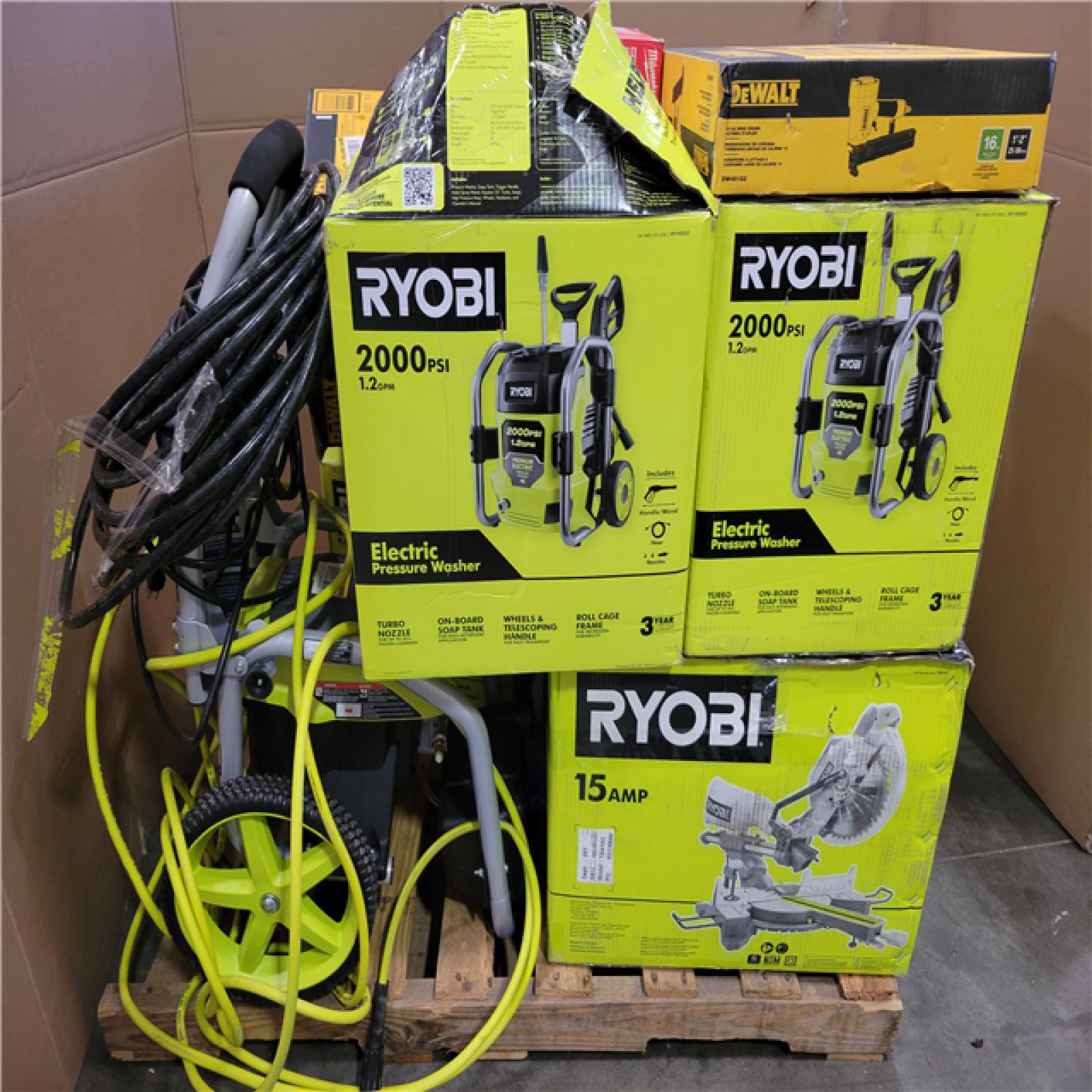 CALIFORNIA AS-IS TOOL PALLET