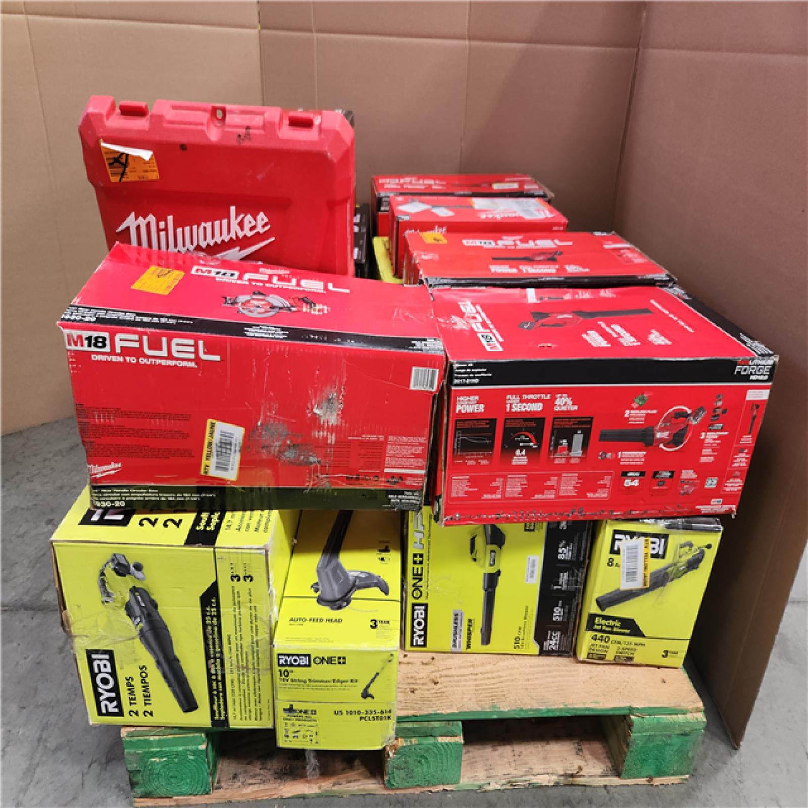 CALIFORNIA AS-IS TOOL PALLET