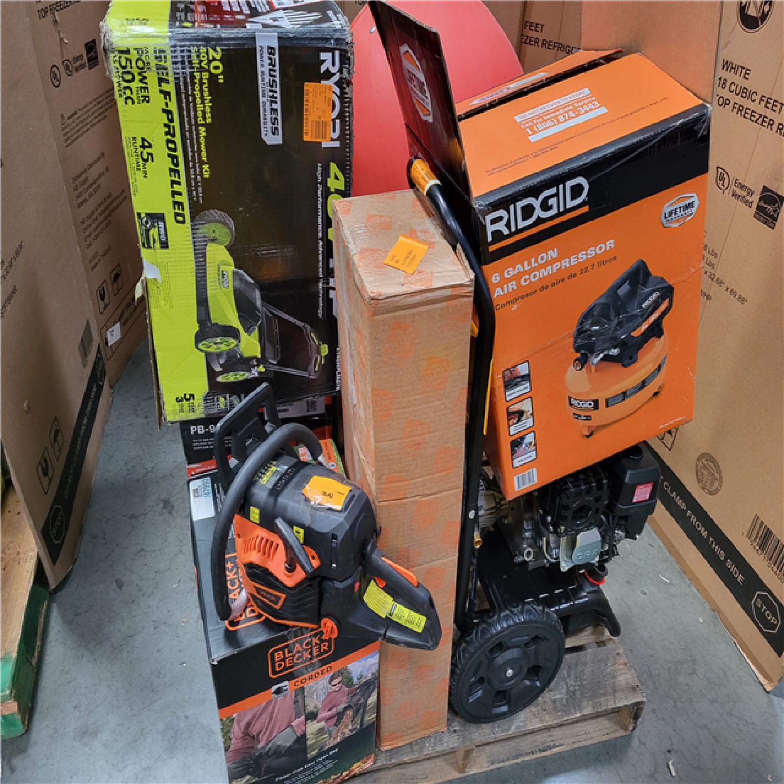 California AS-IS Outdoor Power Equipment