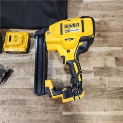 HOUSTON LOCATION - AS - IS DEWALT 20V MAX XR Lithium-Ion Cordless 18-Gauge Narrow Crown Stapler Kit