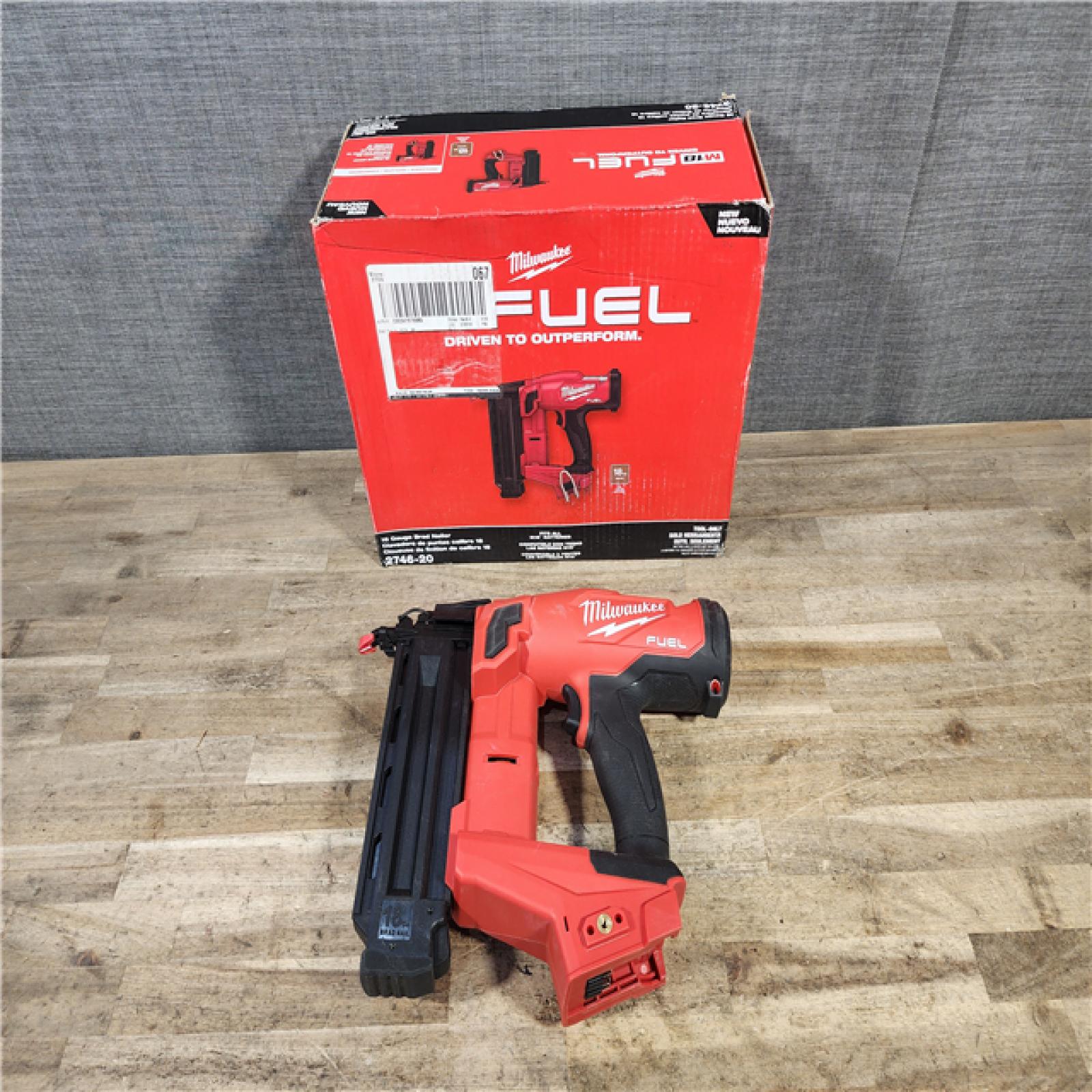 HOUSTON LOCATION - AS-IS Milwaukee FUEL 18-Volt Lithium-Ion Brushless Cordless Gen II 18-Gauge Brad Nailer (Tool-Only)