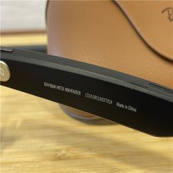 AS-IS Ray-Ban Meta Wayfarer RW4006 - Rectangle Square Black