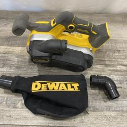 AS-IS DEWALT 20V MAX* XR Brushless Cordless Belt Sander (Tool-Only)