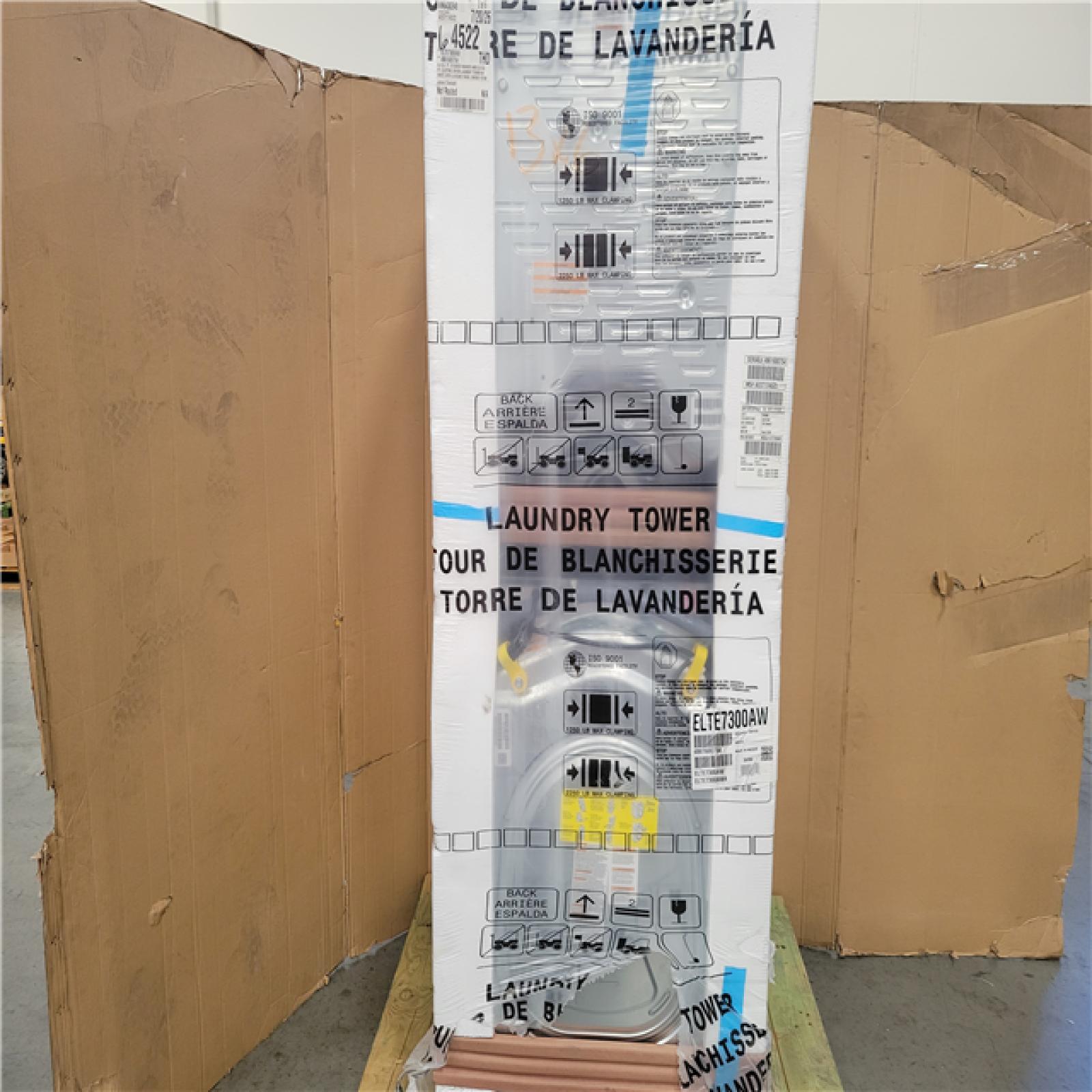 CALIFORNIA APPEARS BRAND NEW ELECTROLUX LAUNDRY TOWER