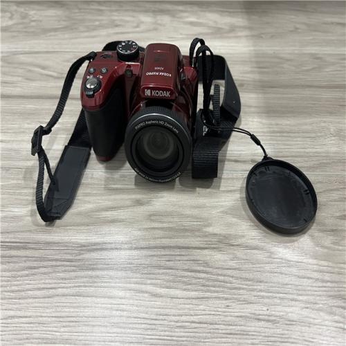 AS-IS KODAK PIXPRO AZ405-RD 25x Optical Zoom Digital Camera - RED