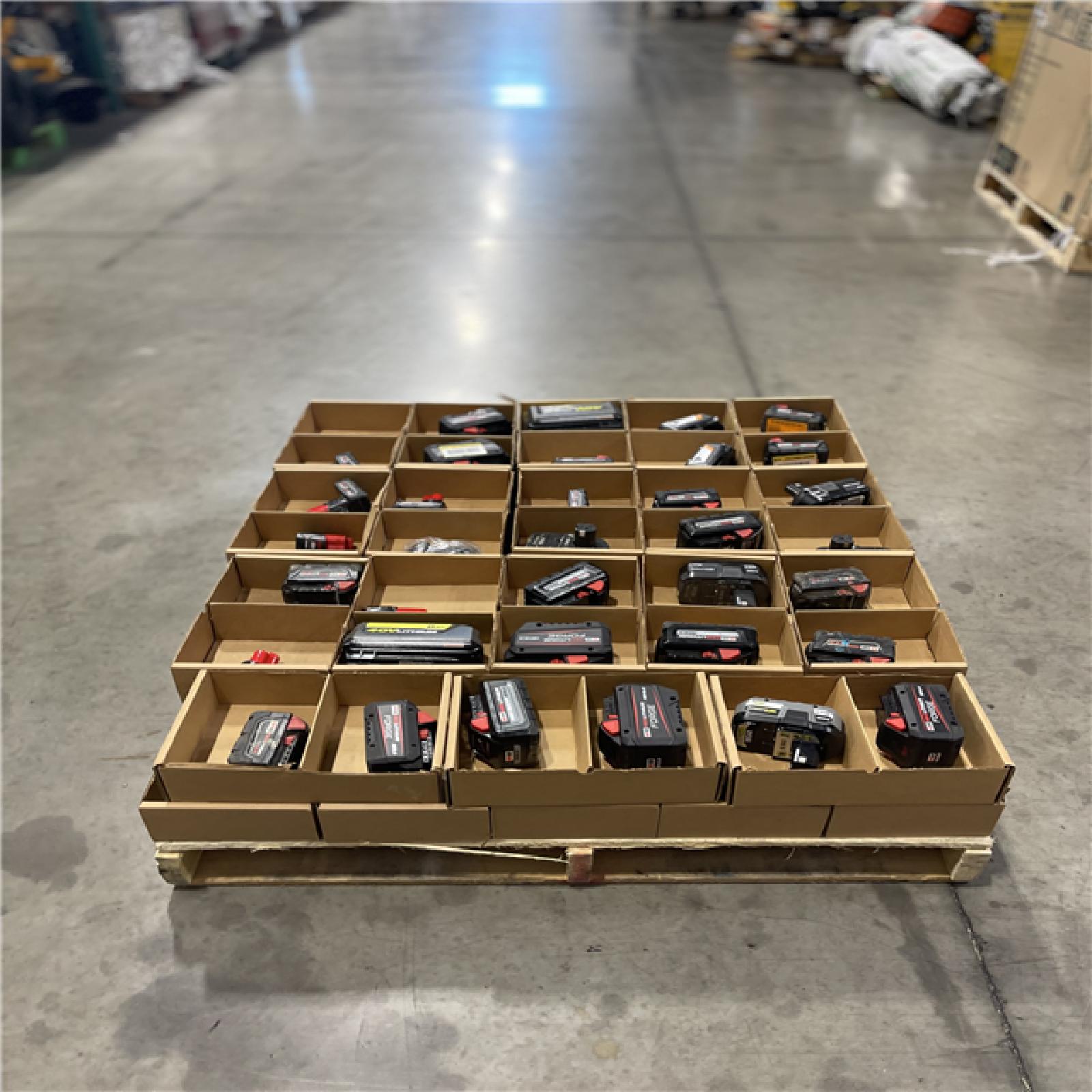 DALLAS LOCATION- AS-IS BATTERY PALLET