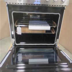 CALIFORNIA AS-IS STELLARI 36 IN. 5-BURNER ELEMENTS 6.3 CU FT. FREESTANDING ELECTRIC RANGE
