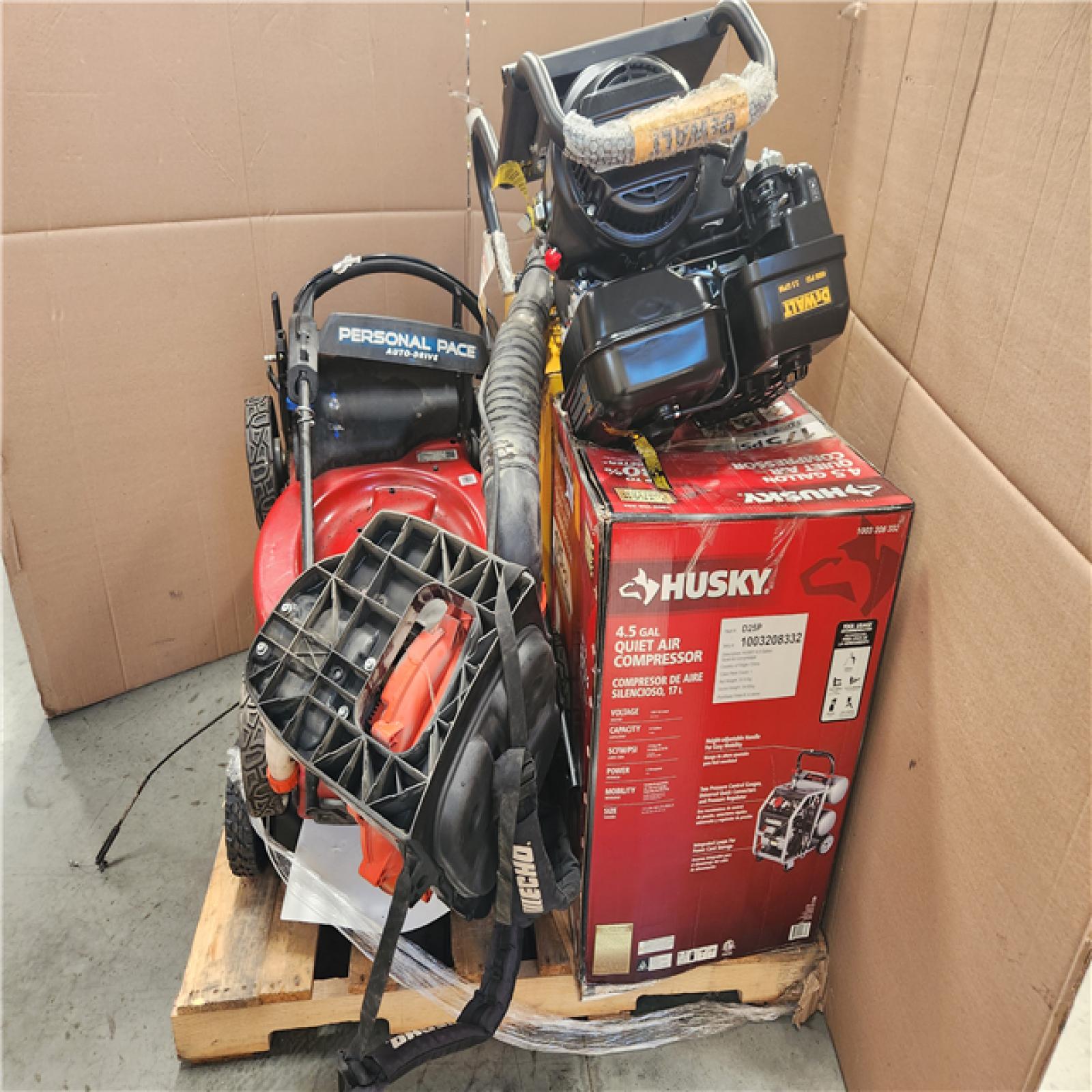 CALIFORNIA AS-IS OUT DOOR POWER EQUIPMENT