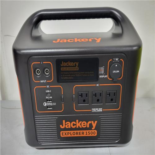 CALIFORNIA NEW JACKERY SOLAR GENERATOR